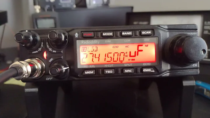 Radioddity QT80: ON THE AIR- 26CT4571 Matt Nottingham, 26RO01 Steve coming in from the UK