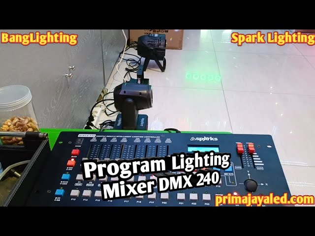 Program Lighting Mixer DMX 240