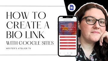 How to Create a Beautiful Link in Bio for Social Media with Google Sites | Easy Tutorial