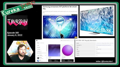 Episode 380 - Samsung bringing NFTs to your living room and EIP-2981 baking in royalties