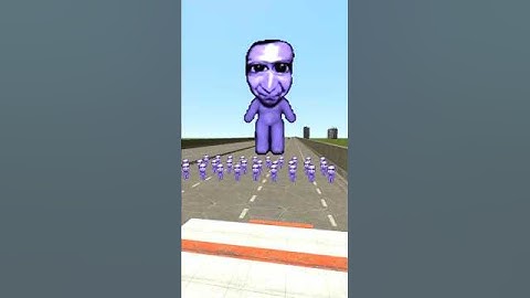 Ao Oni Chasing On Road Gmod