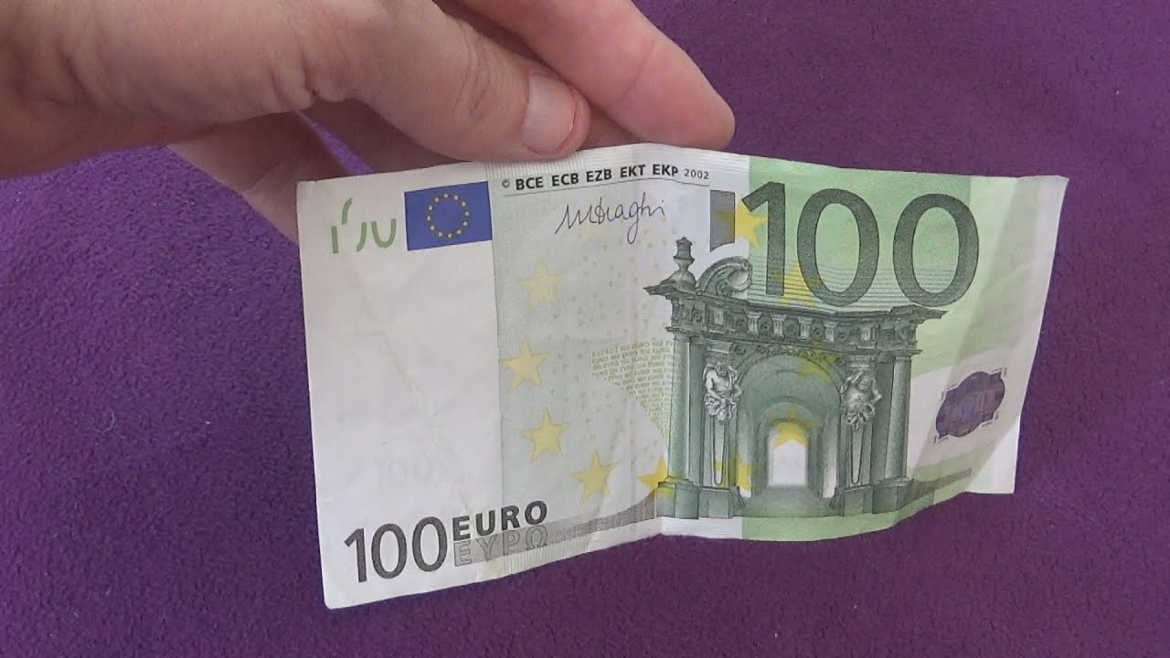100 Euro Banknote in depth review - YouTube