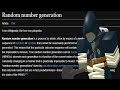 random number generator