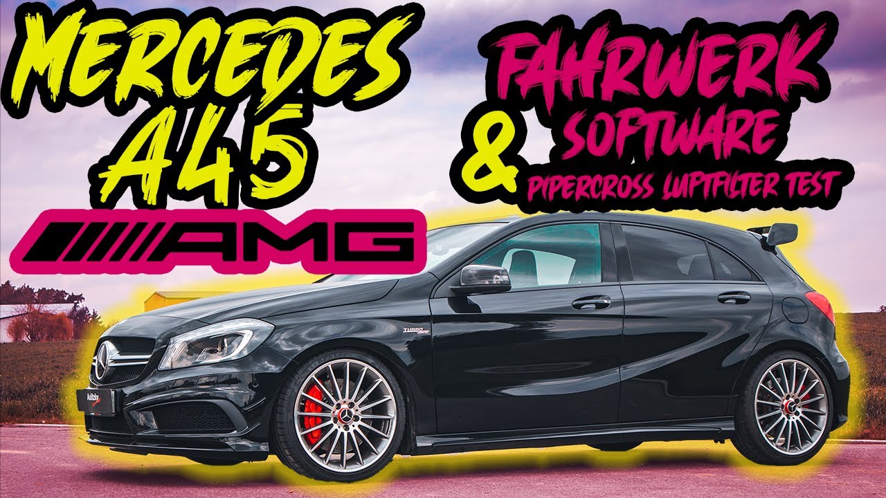 Mercedes Amg A45 Kw V3 Software Leistungsmessung Mit Pipercross Filter Test Aulitzky Tuning Youtube