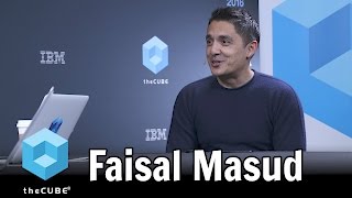 Faisal Masud, Staples - World of Watson 2016 #ibmwow #theCUBE