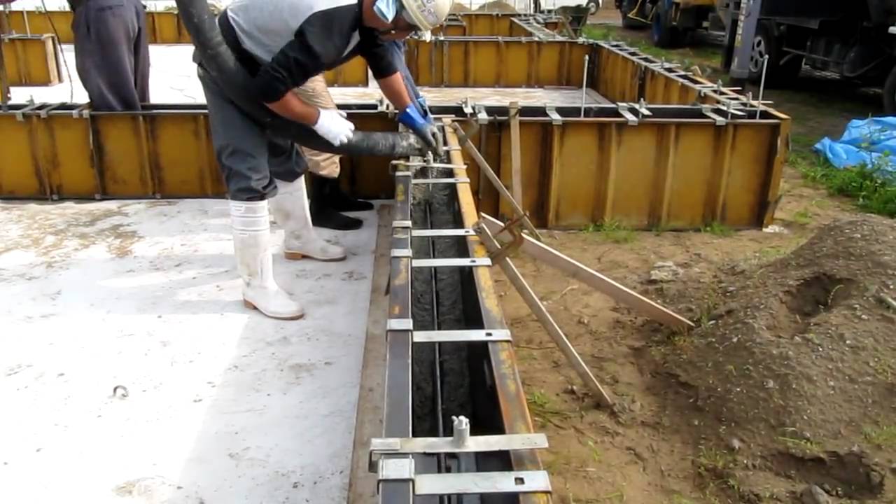 住友林業 基礎工事の様子 Youtube