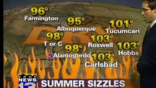 Overnight forecast July 7, 2009