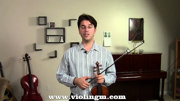 Introduction to the 3 Octave Violin Scale - How to Practice Scales