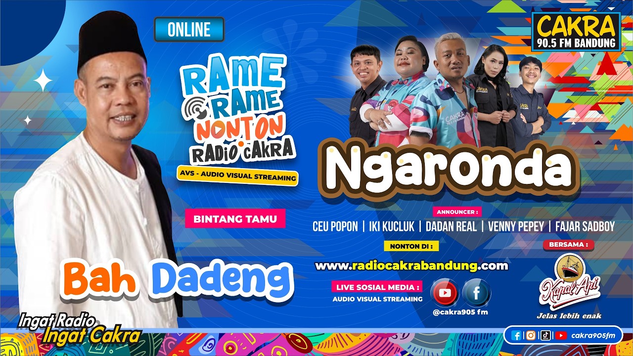 BAH DADENG || AVS NGARONDA SPESIAL RAMADHAN BERSAMA KAPAL API