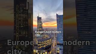 Europe’s best modern city✨ Warsaw! 🇵🇱