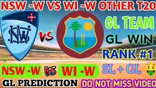 NSW-W VS WI-W Fantasy Dream 11 prediction 2023, NSW-W VS WI-W Womens T20 Match Preview