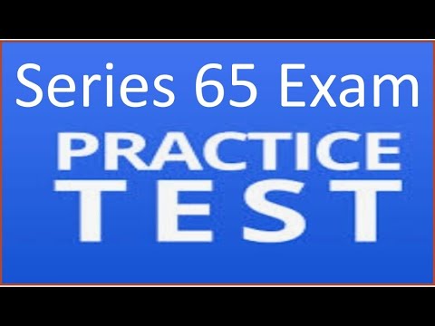 Video: Quanto è difficile il test della Serie 65?