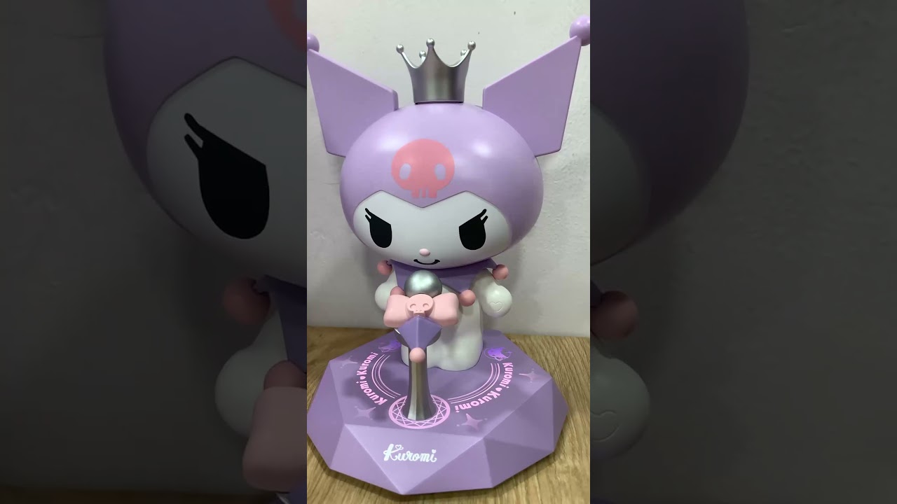 Kuromi Bluetooth Speaker Original Sanrio Glow In The Dark