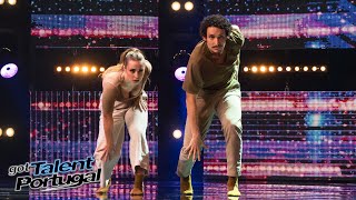 Laura e Bruno, bailarinos cheios de garra! | Got Talent Portugal 2022