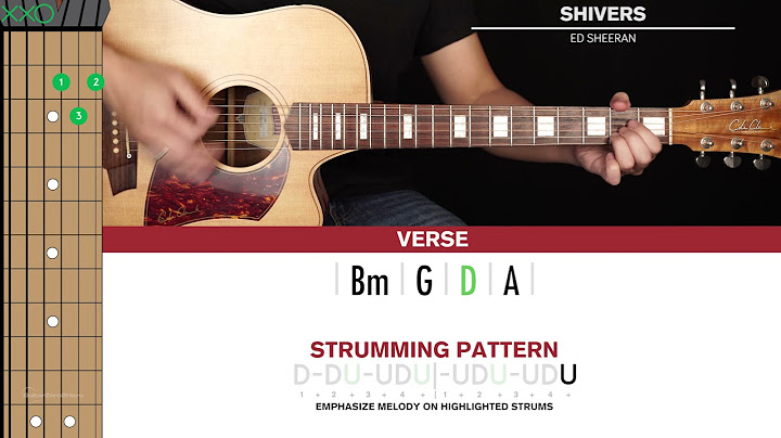 Shivers Guitar version - Guitar performance video thumbnail