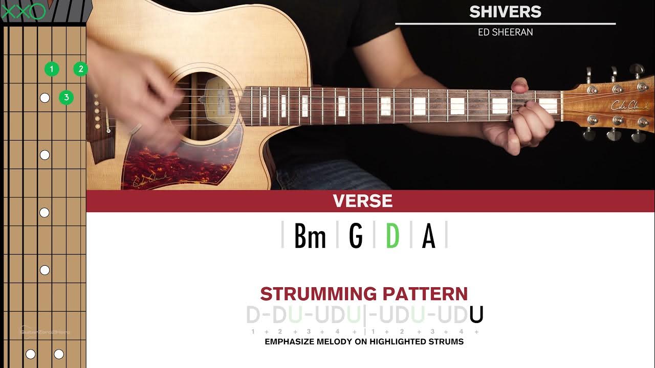 Shivers Guitar Cover Ed Sheeran 🎸Tabs + Chords YouTube