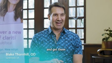 Fitting clariti® 1 day multifocal 3 Add from CooperVision with ease