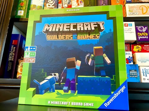 Unboxing & Setup: Minecraft Builders & Biomes - Ravensburger - Gioco da Tavolo