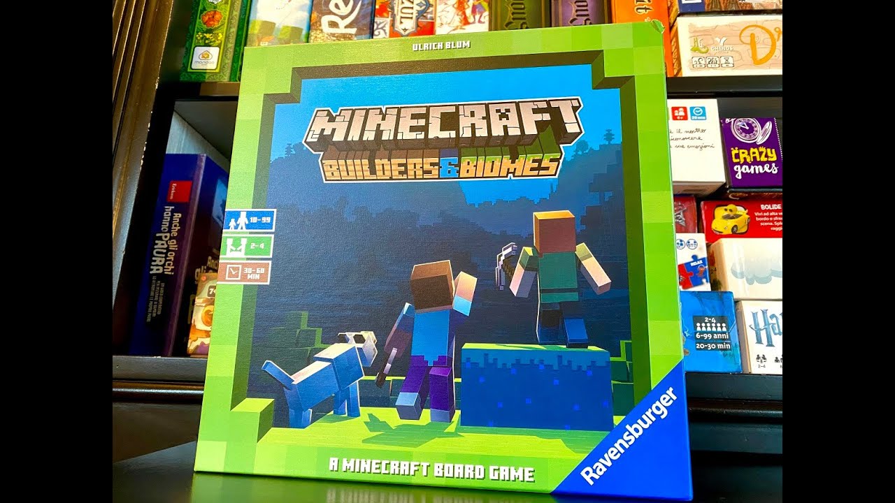 Gioco da tavolo di Minecraft: Builders and Biome, come sarà?