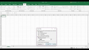 Excel : Importing Extrenal Ms Access DataBase Table Data into Pivot Table Report EXCEL