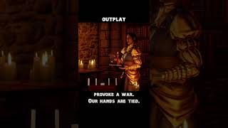 outplay — Dragon age : Inquisition dialogue scene