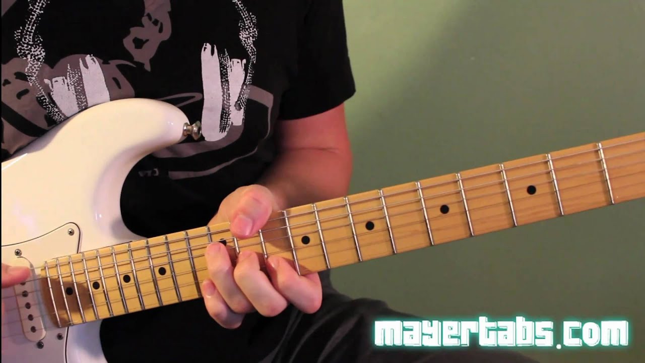 Waiting On The World To Change (mayertabs.com) Watch and Learn!