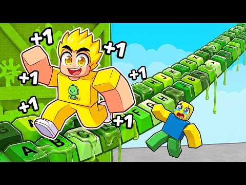 +1 Speed Slime Keyboard Escape'te SUNUCUDAKİ EN HIZLI Oyuncu Oldum! 🦠 | Roblox
