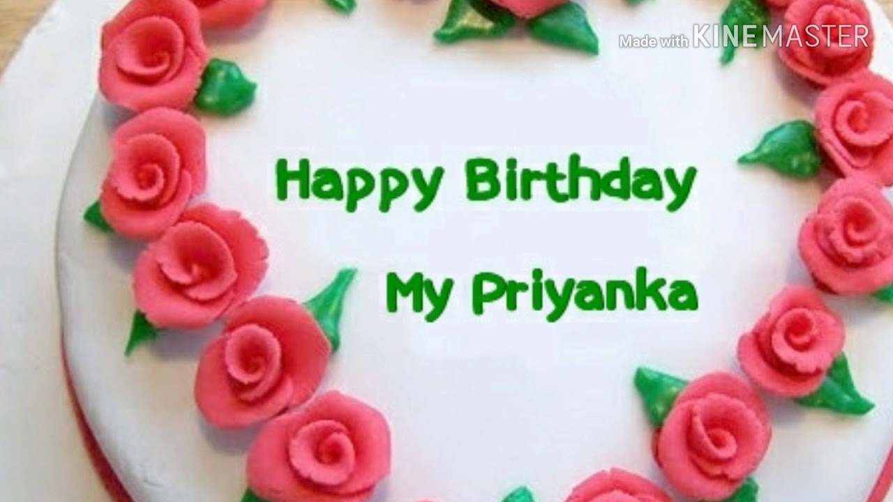 Happy birthday song priyanka - YouTube