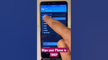 How to Wipe your Phone in TWRP