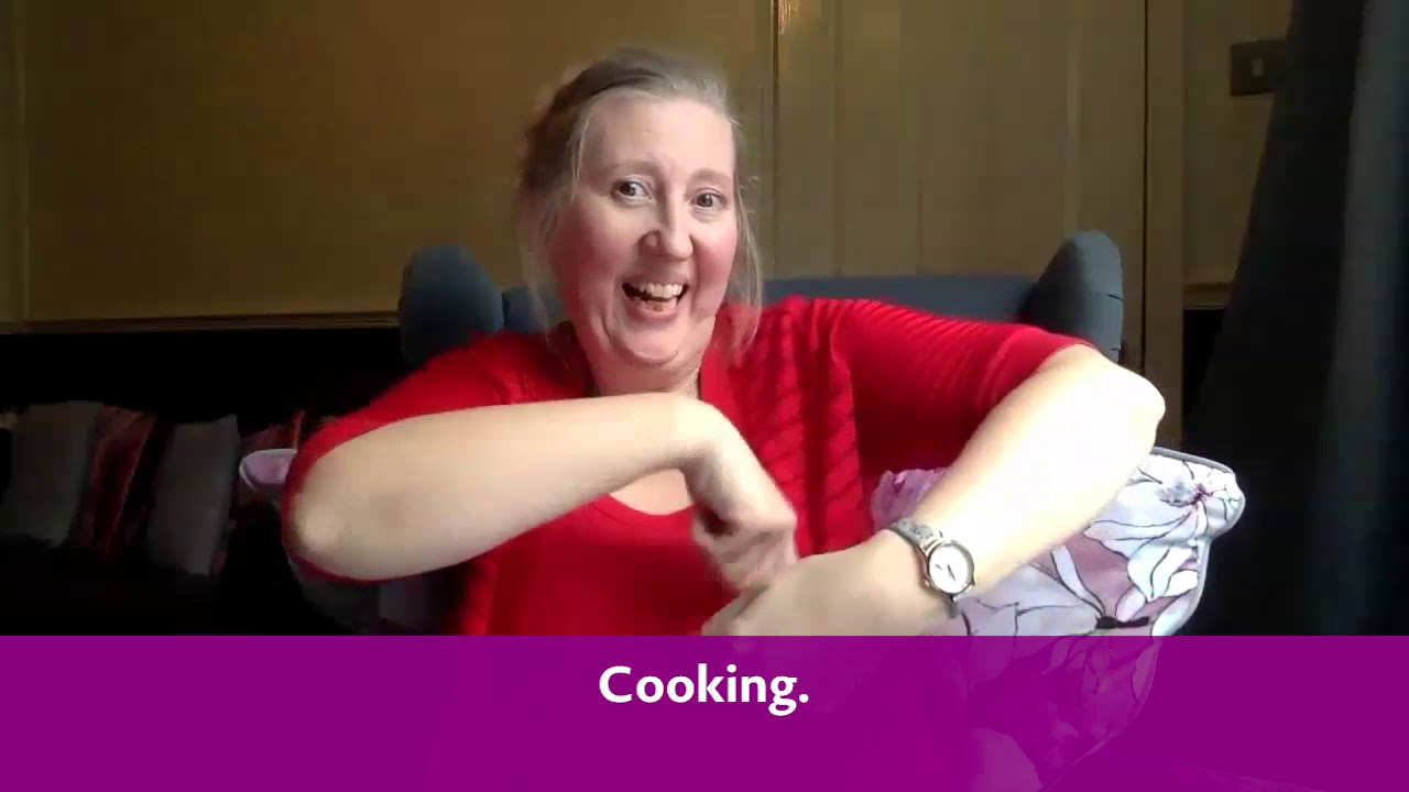 Lesson 5 - British Sign Language for things we do every day (England ...