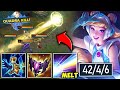 WHEN 1000 AP LUX DROPS 42 KILLS (ONE SHOT WITH LASER) - League of Legends