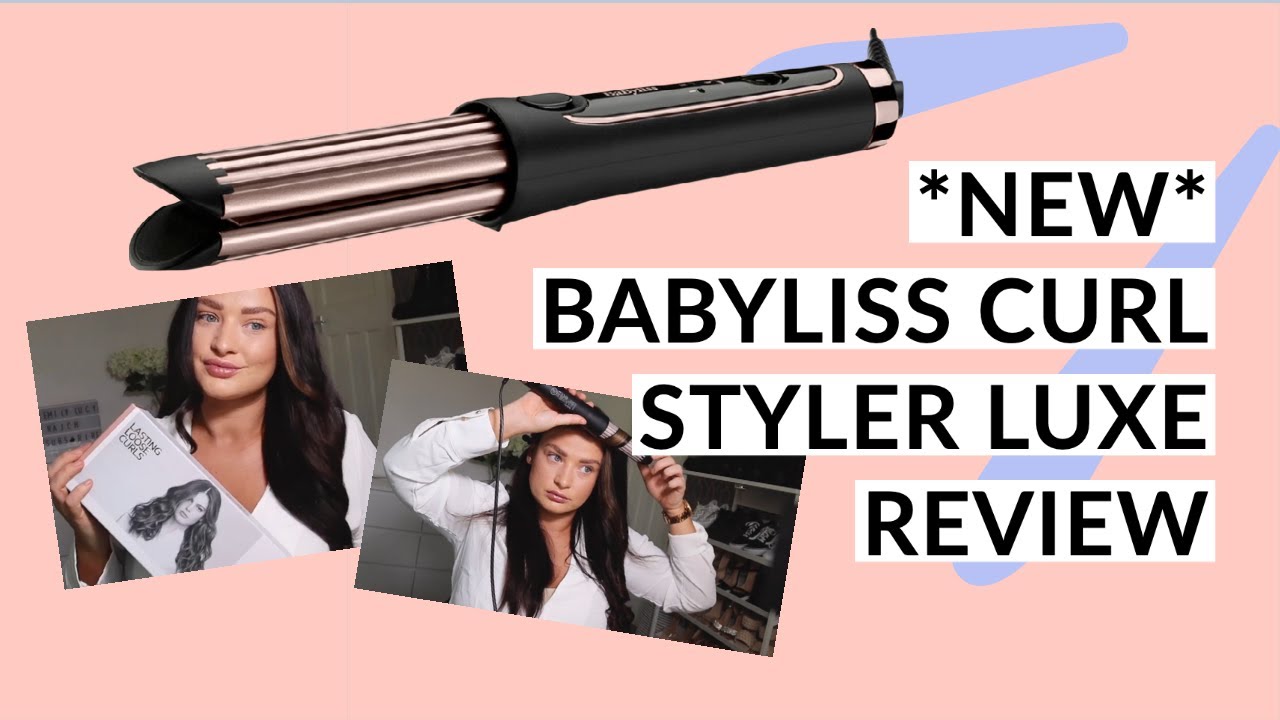 BaByliss Curl Styler Luxe Review/ How To Use | Beginner Friendly Curler |  Emily Lucy Rajch - YouTube