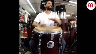 Video thumbnail of "Beto Torrens Bomba Styles from Puerto Rico MEINL Floatune Congas"