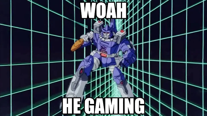 [Transformers] Megatron becomes a gamer