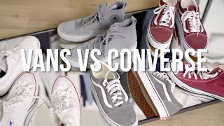 12 Outfits Styling Vans vs. Converse | Men’s Fashion | Outfit Inspiration