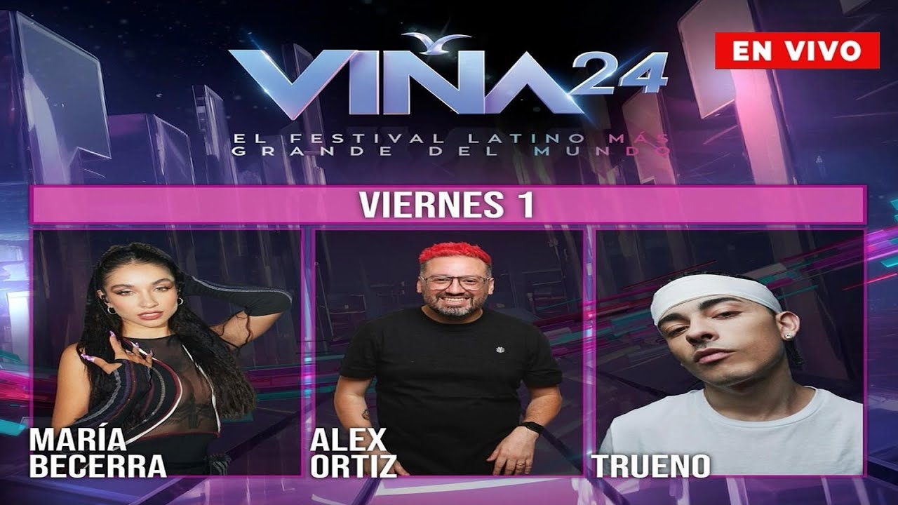 Festival de viña 2024 🔴 En Vivo YouTube