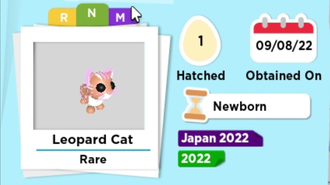 Leopard Cat Neon Mega Neon In Adopt Me YouTube Leopard Cat Neon Mega Neon In Adopt Me YouTube