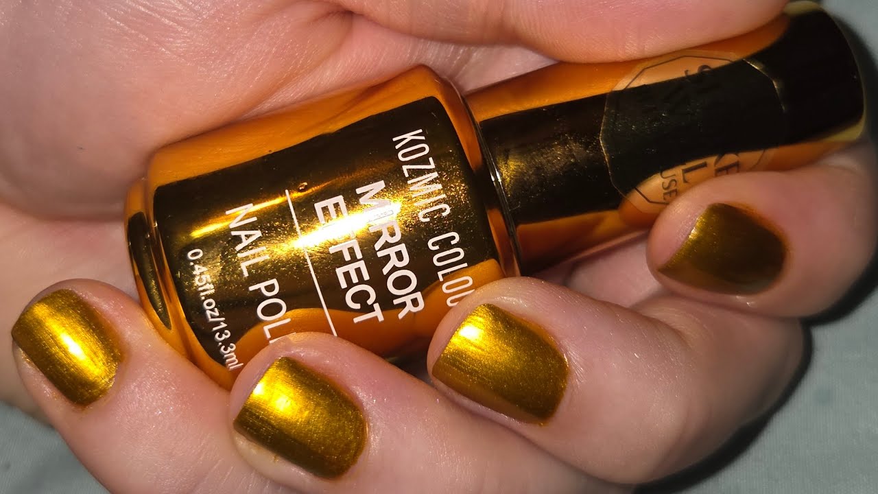 Зеркальный эффект Kozmic Colors в желтом/золотом цвете?