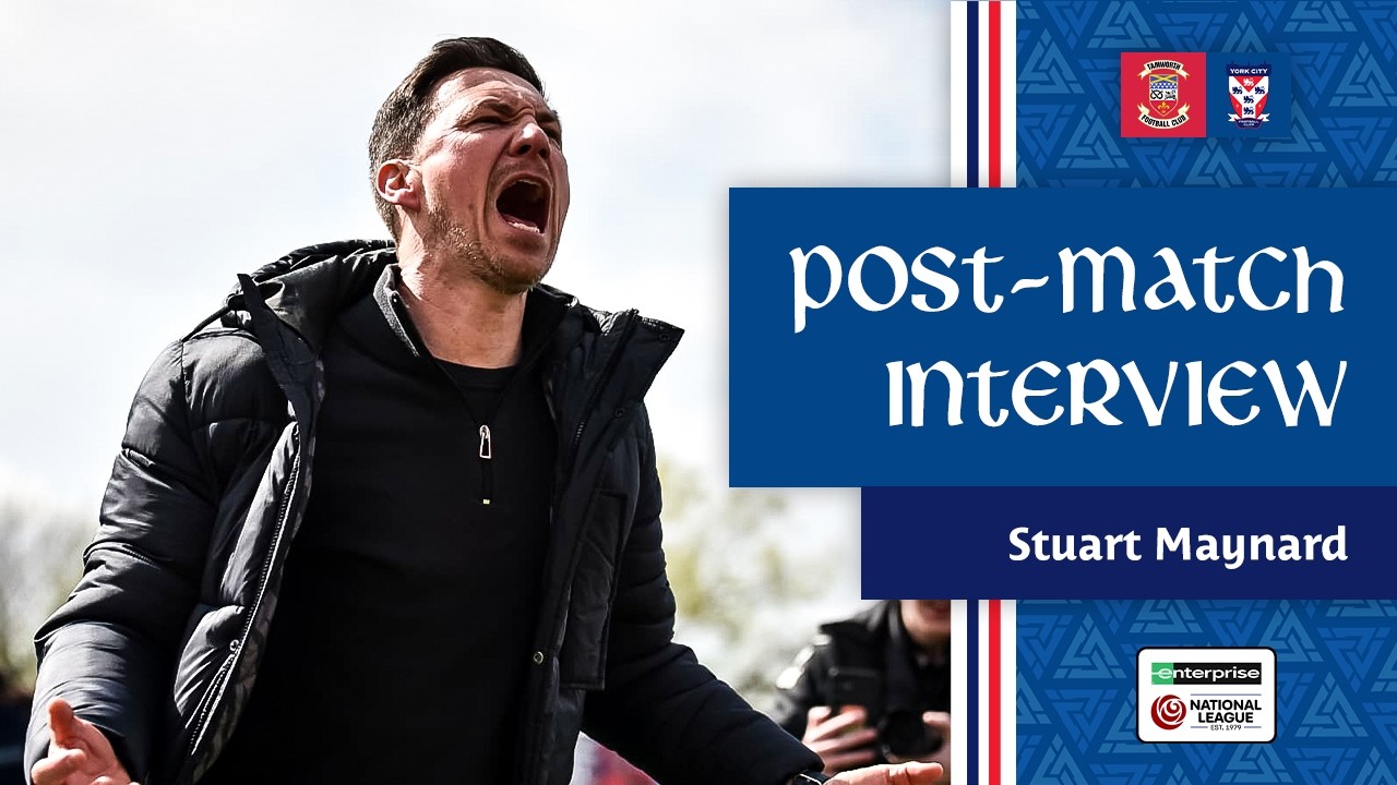 💬 Post-Match Interview | Stuart Maynard | Tamworth (A)