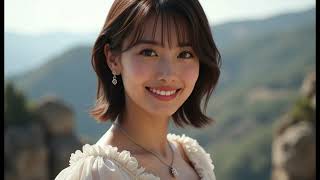 【AI技術で描かれる未来の美】「AI美女たちが誘う、未来の幻想」AI美女たちが誘うのは、未来の幻想の世界。繊細な表情、柔らかな仕草、そして完璧な造形美が、見る者の心を虜にする新しいビジュアル体験です。