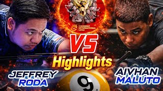 Jeffrey Roda vs Aivhan Maluto | Carabao 9-Ball 2026 - Match Highlights! 