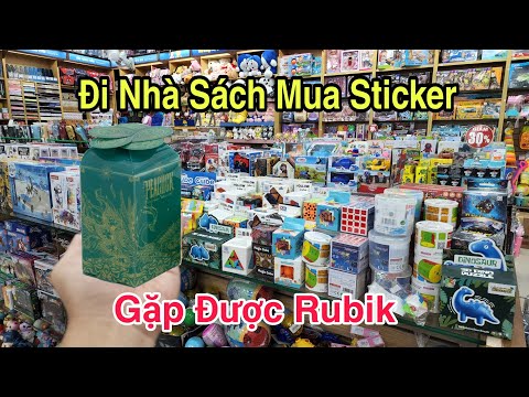 Video Đi Nhà Sách Mua Sticker Gặp Được Rubik Xịn ( Cube... - youtube