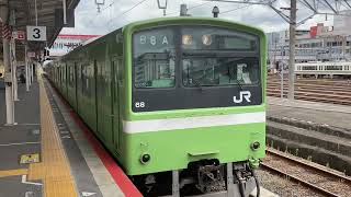 JR西日本201系ND604編成 大和路線JR難波行き 王寺発車