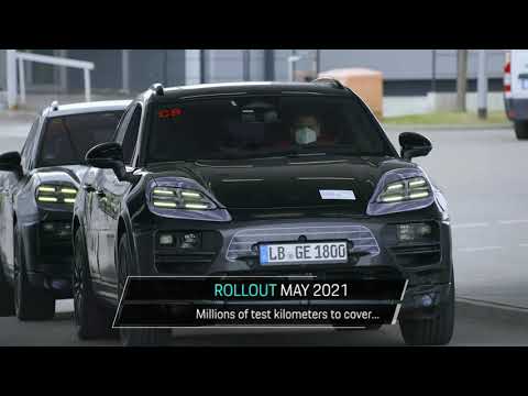2023 Porsche Macan EV Testing