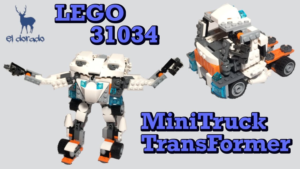 LEGO CREATOR 3in1 31034 MiniTruck Transformer - AlternateMechs