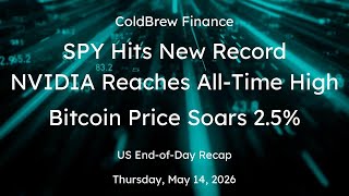 Stock Market Thursday: Recap of US Stocks, Crypto, FX, Commodities for Thurs, May 14, 2026