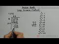 Square Roots Long Division method