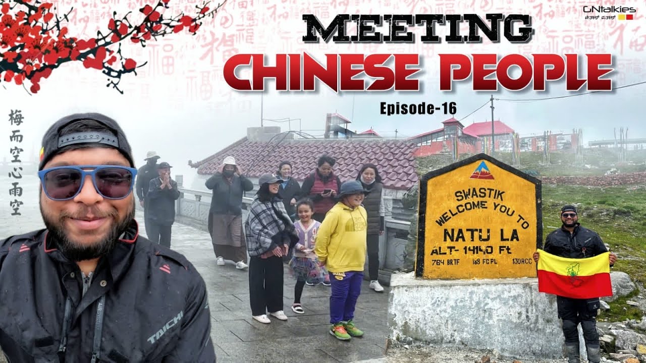 Meeting Chinese at Natu La Pass || Sikkim Ride ep16 - YouTube