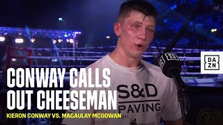 Kieron Conway Has A Message For Ted Cheeseman