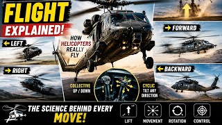 Helicopter Physics Is Insane 🤯. How they Fly 🚁 Explained in 60 Seconds | Up, Down, Left & Right